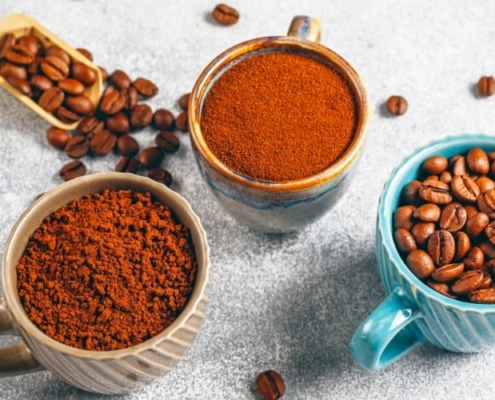 Les moutures de café
