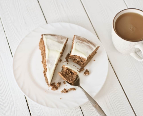 bavarois au café