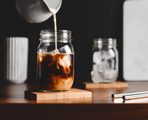 recette de café frappé grec