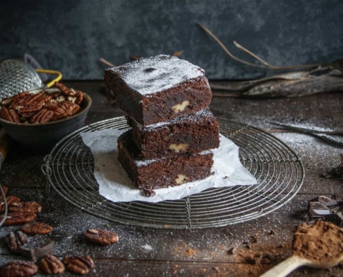 brownies au café