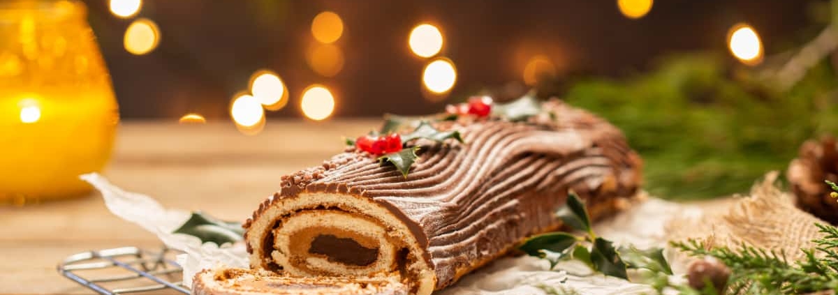 bûche au café