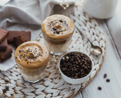 café blanc libanais