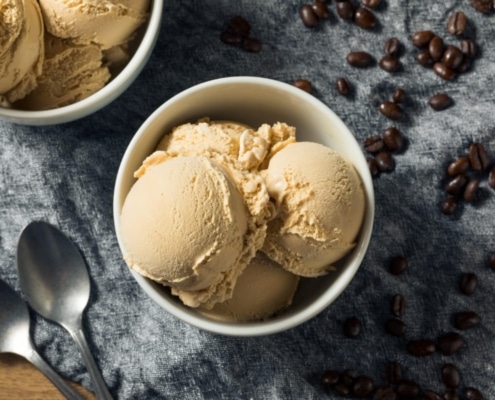Glace au café