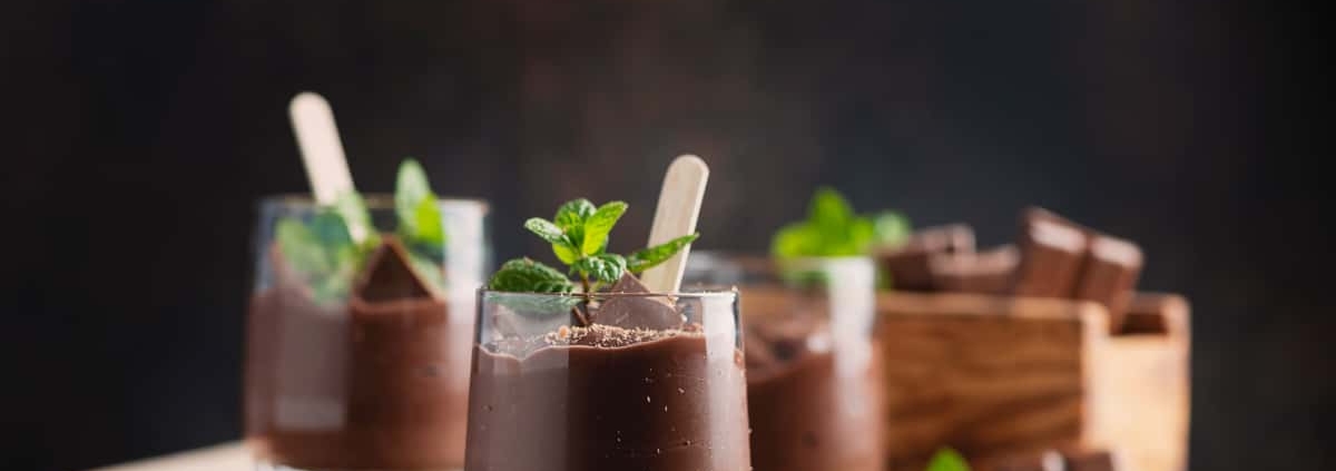 mousse au chocolat au café