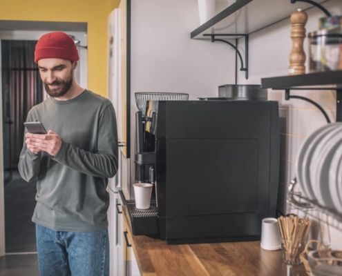 machine à café avec broyeur pas cher