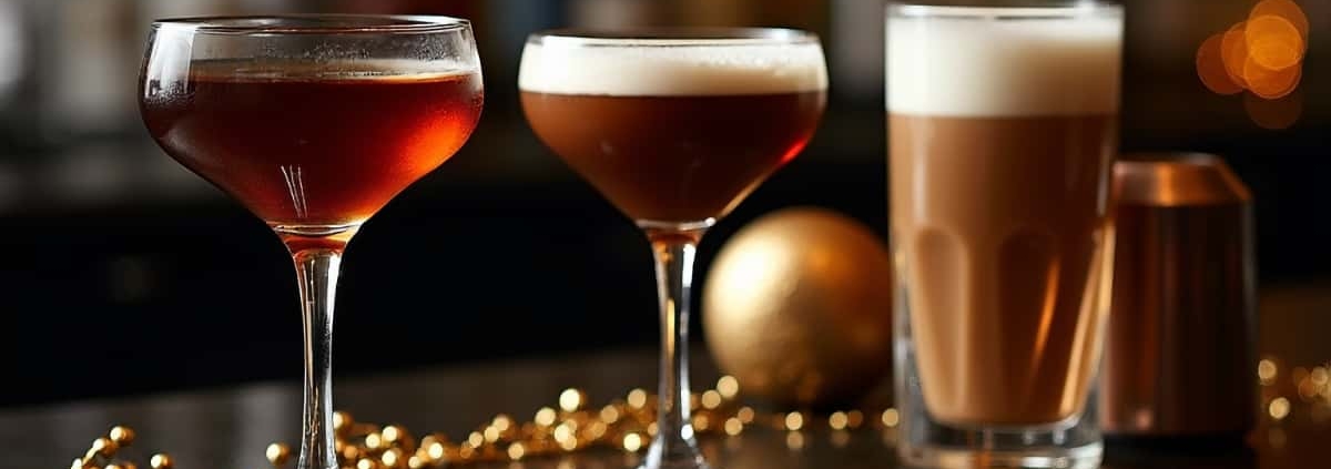 Recettes de cocktails au café pour le nouvel an