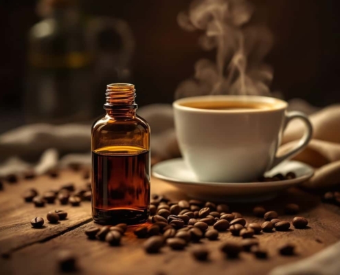 Huile essentielle de café : l'arôme parfait en cuisine
