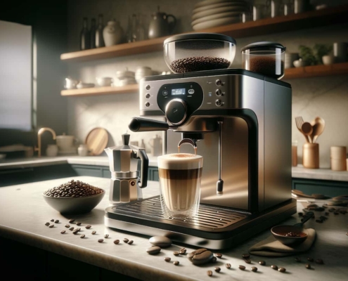 machines expresso broyeur intégré