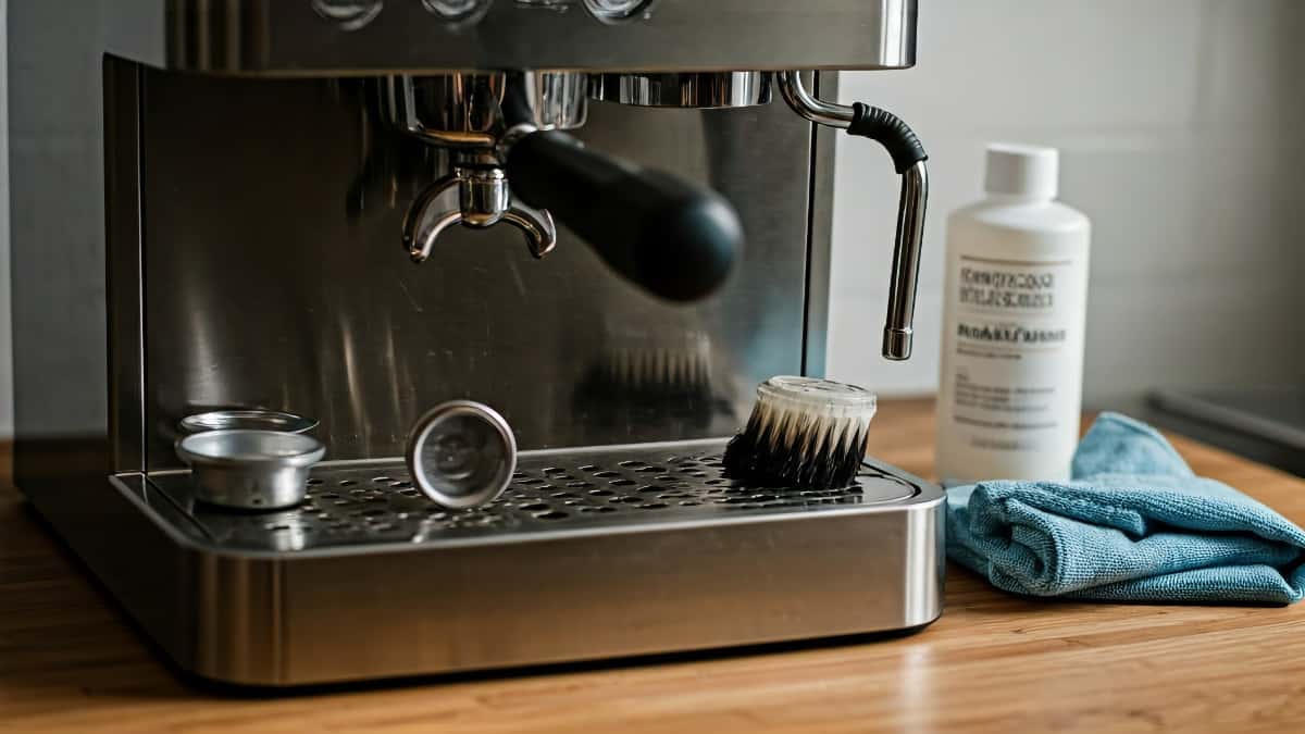 Nettoyer régulièrement votre machine à café espresso