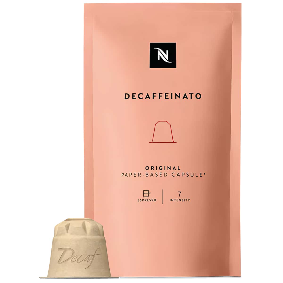 Capsule Nespresso compostable décaféiné