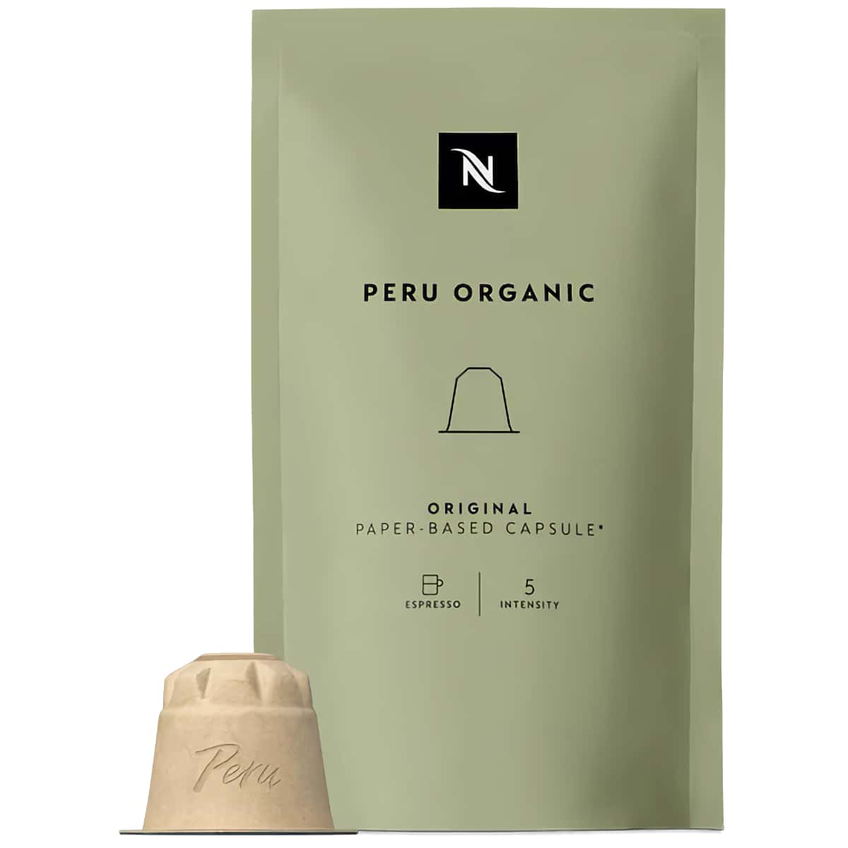 Capsule Nespresso compostable organique du Pérou