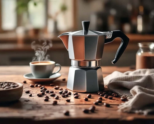 Cafetière bialetti, la réference de la machine à café italienne.