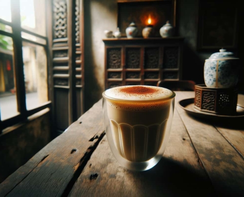 Café vietnamien aux œufs