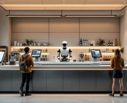 Robots café, machines barista et nouvelles expériences