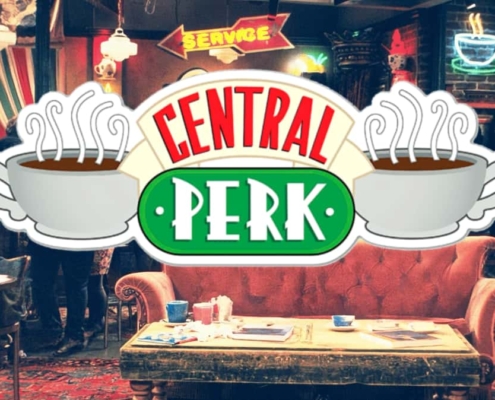 Central Park à New York, le coffee shop de Friends