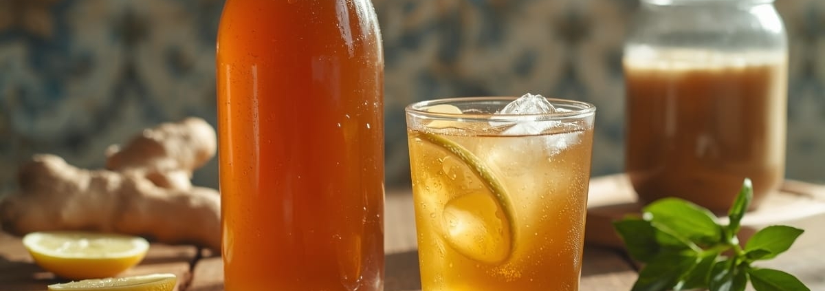 Kombucha, thé sucré fermenté 