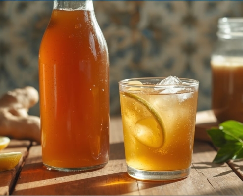 Kombucha, thé sucré fermenté