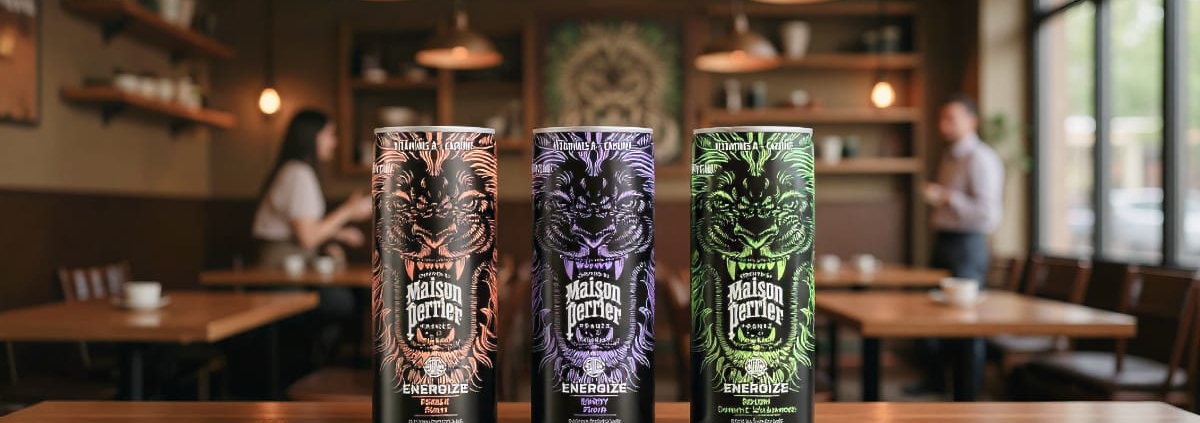 Perrier Energize, boisson énergisante au café vert