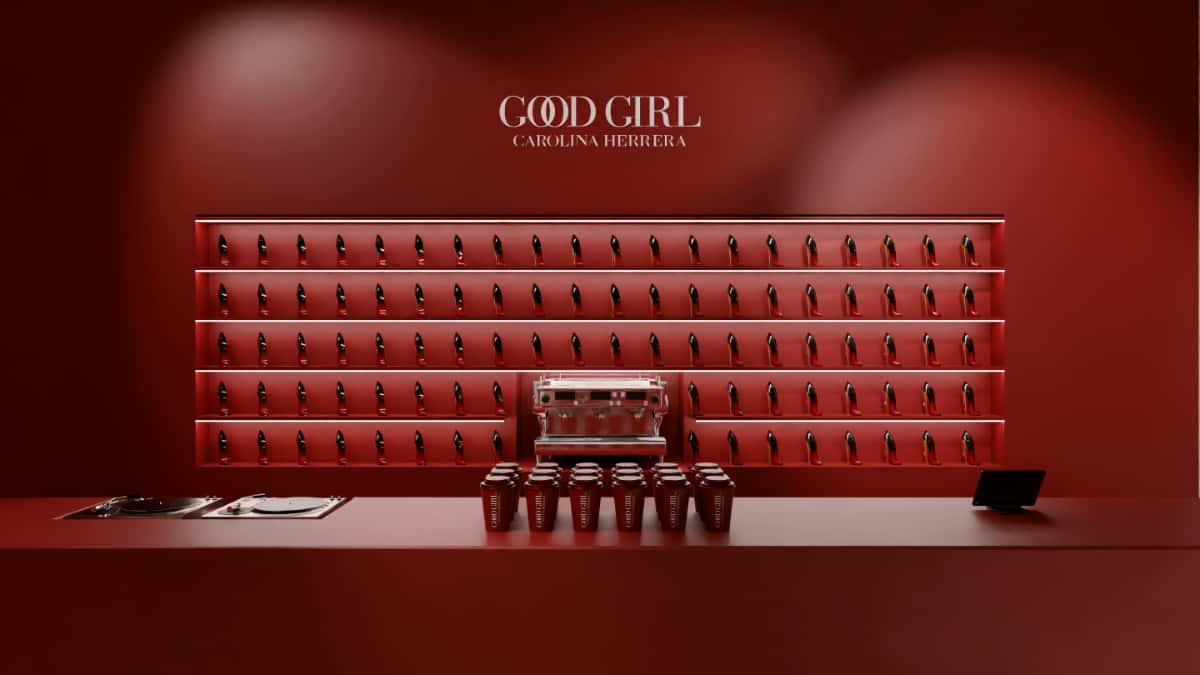 Pop Up Café Carolina Herrera Good Girl
