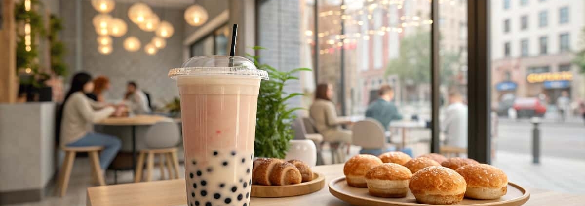 Bubble tea, la boisson taïwanaise à la rencontre des coffre Shop