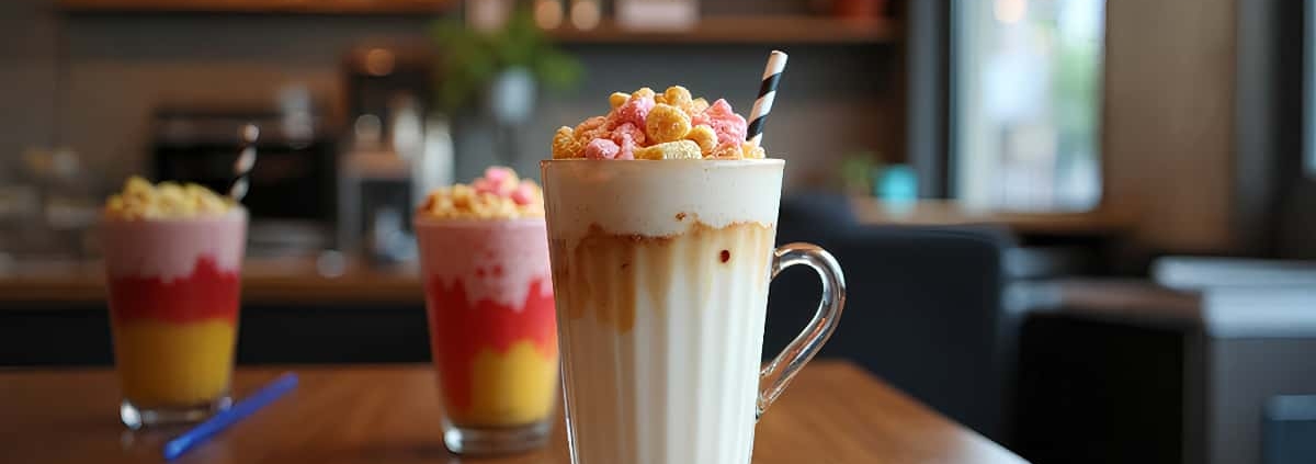 Cereal and Milk Latte, la tendance régressive du latte aux céréales