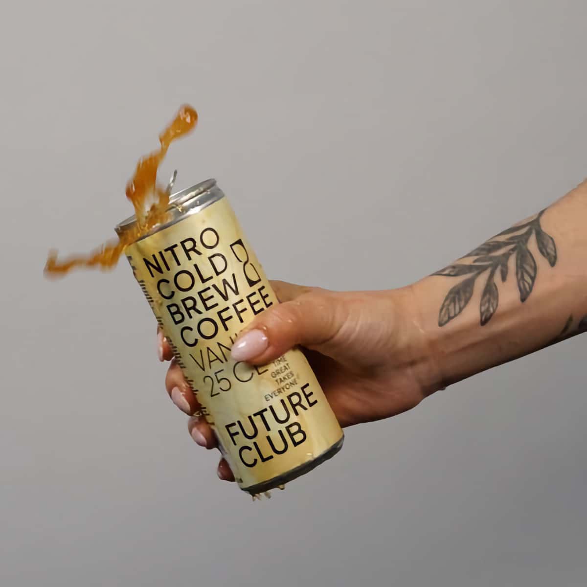 Cannette de Nitro Cold Brew à la vanille par Future Club