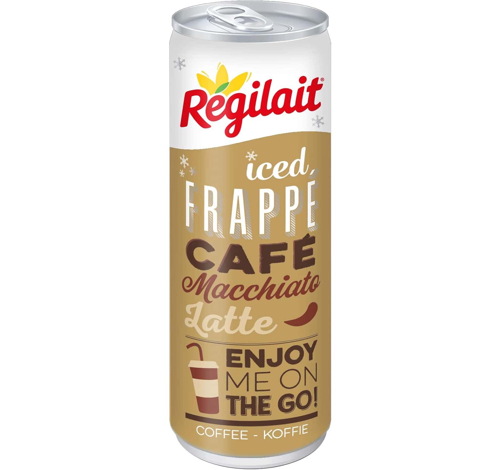 Régilait : Café macchiato Frappé en Canette