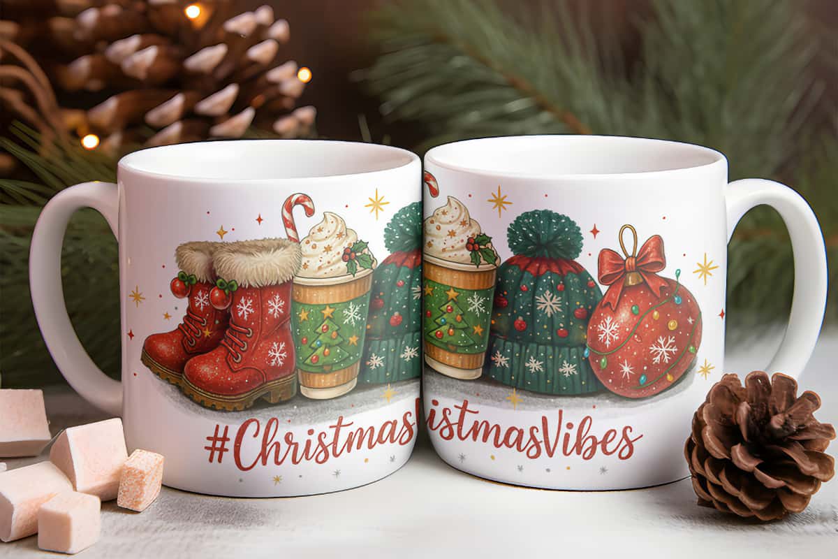 Tasse de noel "Christmas vibes"