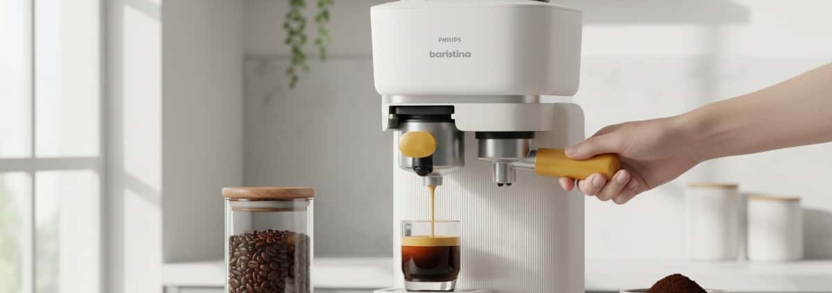 Baristina Philips : machine hybride entre capsules et café en grains