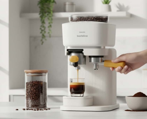 Baristina Philips : machine hybride entre capsules et café en grains