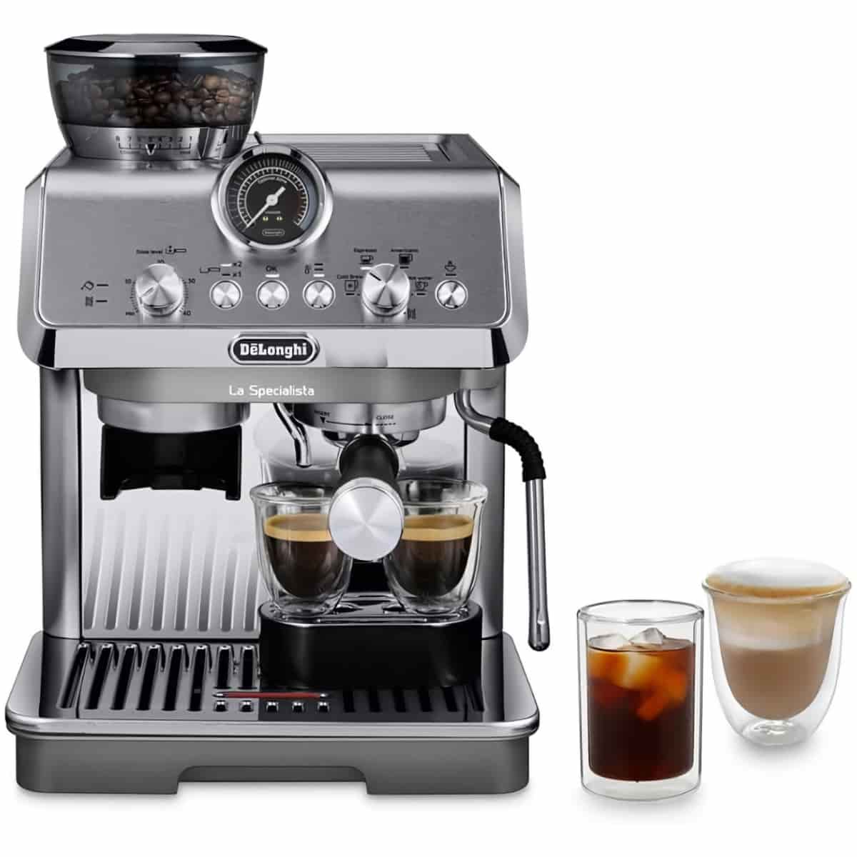 De’Longhi Specialista Touch ou Arte Evo vue de face