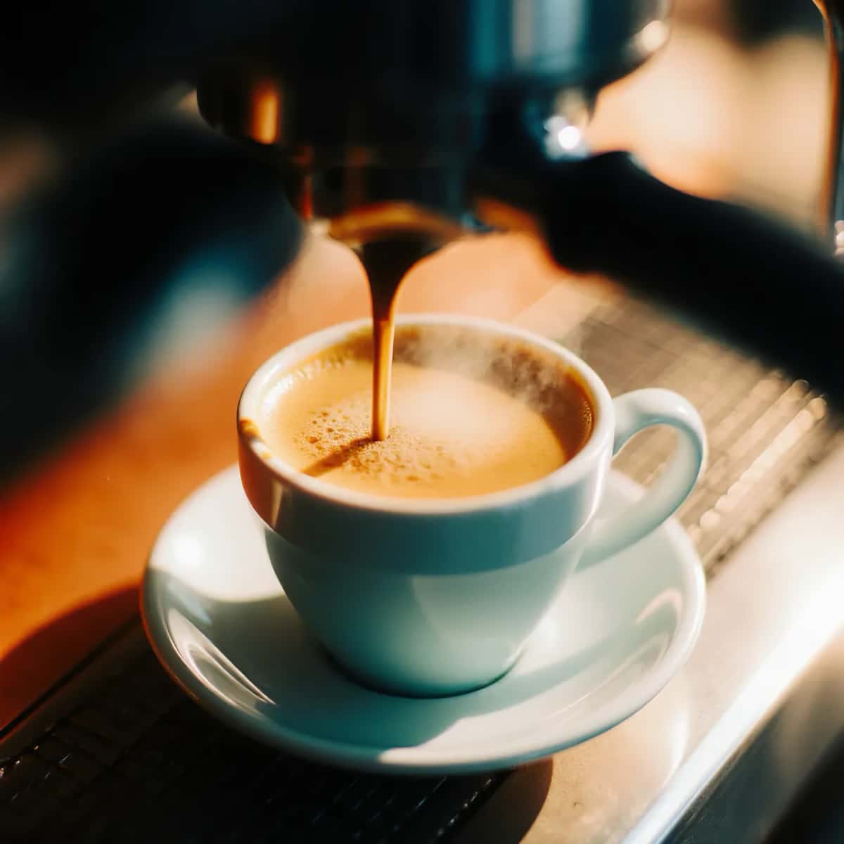 Double espresso, base du Flat White australien