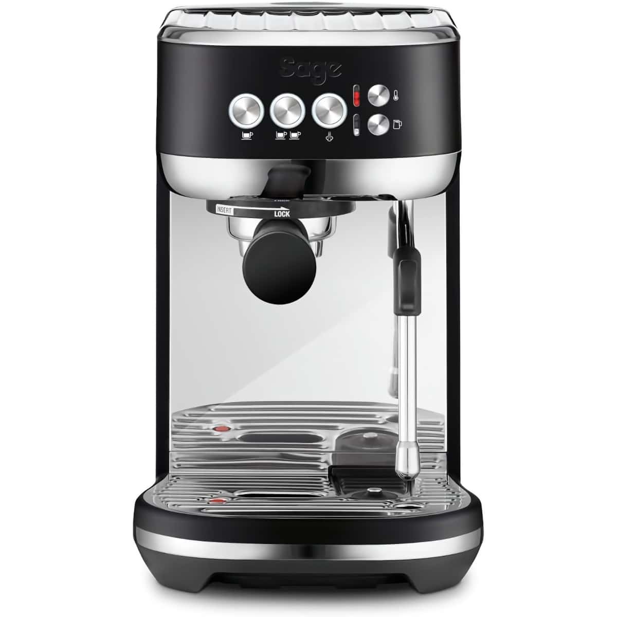 Machine Sage Bambino Plus avec tasse de cappuccino