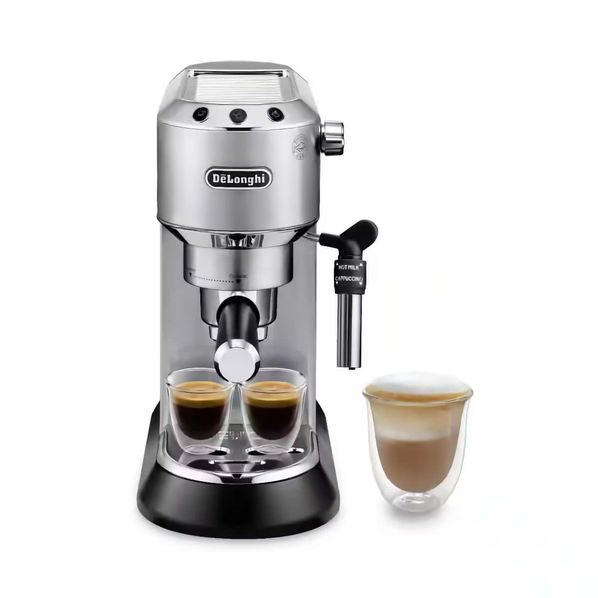Machine De’Longhi Dedica EC685 dans une petite cuisine