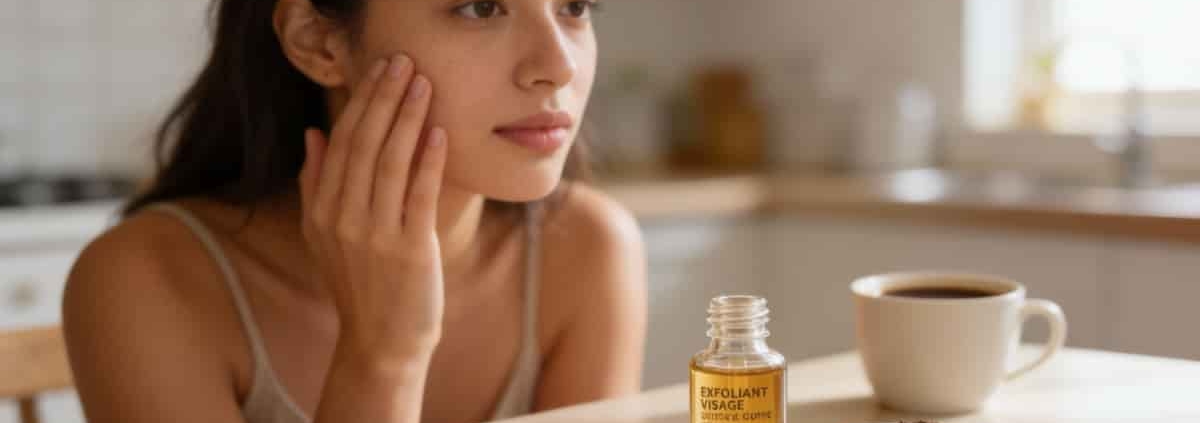 Marc de café pour le visage : bienfaits, sérum et précautions