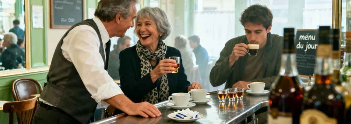 Pousse-cafés : le petit rituel français après le café