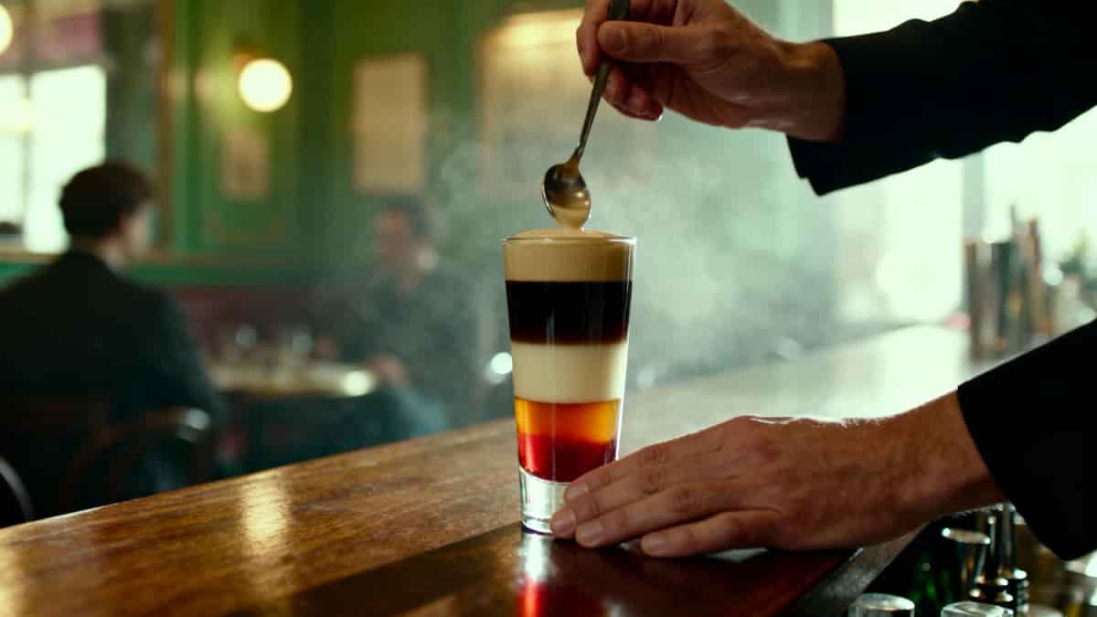 Shooter à étages, la version revisitée en "cocktail" du pousse-cafés