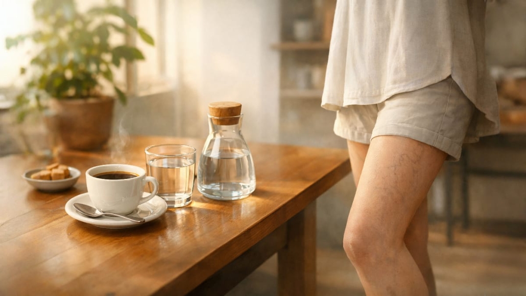 Café et varices : faut‑il vraiment lever le pied sur la caféine ?