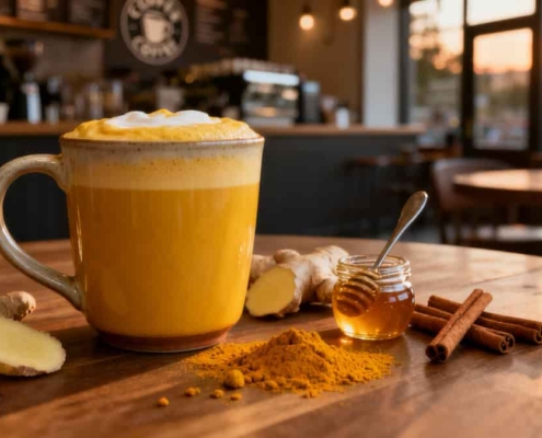 Golden latte, la boisson dorée sans caféine pour remplacer le café du soir