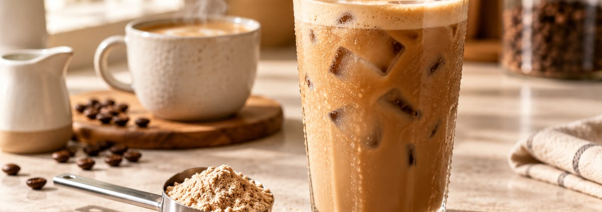 Café protéiné : recettes chaudes et glacées pour une boisson gourmande