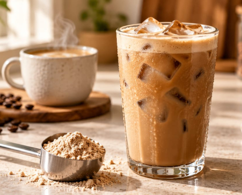 Café protéiné : recettes chaudes et glacées pour une boisson gourmande